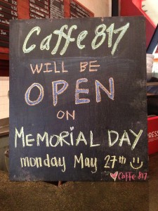 Open Memorial Day