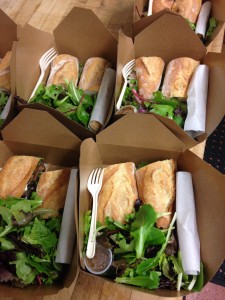 sandwich boxed lunch